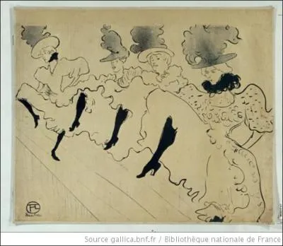 Quel est le titre de cette affiche de Toulouse Lautrec ?
