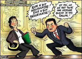 'Chanter pouilles  quelqu'un' signifie :