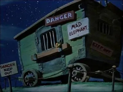 Qui cause la fureur de Jumbo, lui valant d'tre 'emprisonne' ?