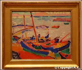 Qui a peint 'Bateaux de pche, Collioure' ?