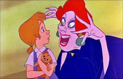 Comment s'appelle la jeune orpheline enleve par l'horrible Madame Mdusa ?