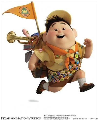 Quel est le nom de ce jeune scout qui aide le vieux Carl Fredricksen  raliser ses rves d'enfant ?