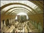 Avant, c'était une gare de Paris ; aujourd'hui, c'est un musée.