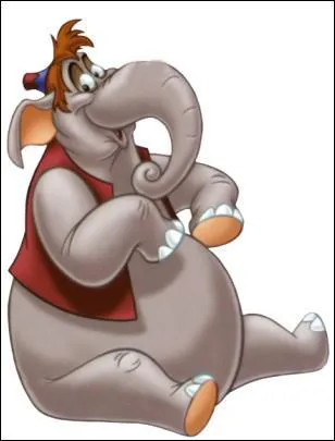 Quel personnage Disney est,  un moment donn, transform en lphant ?