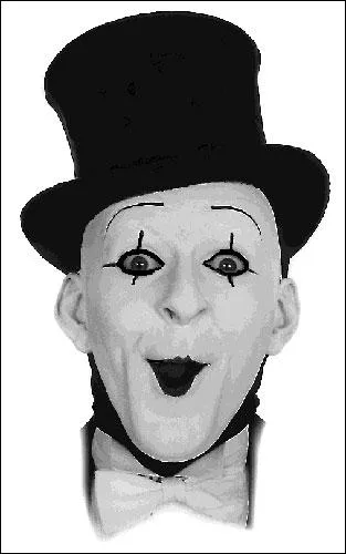 Avec qui John a-t-il fait son concours de mime ? ( dans un pisode )