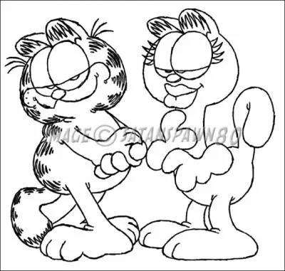 De qui Garfield est-il amoureux ?