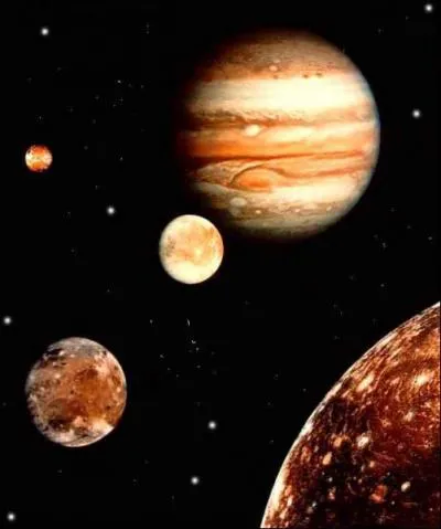 Entre quelles plantes se trouve Jupiter ?