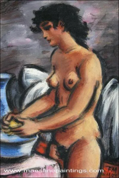 Qui a peint Femme  sa toilette debout ?