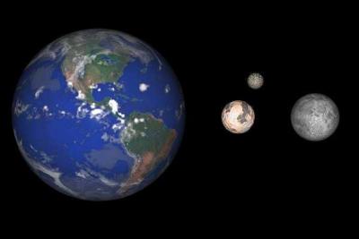 Voici 3 affirmations concernant la taille des planètes. Laquelle est fausse ?