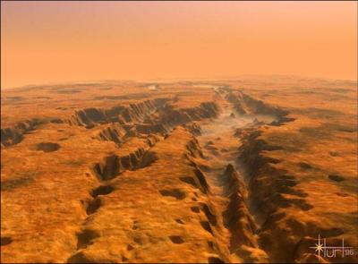 Quel est le plus grand canyon connu dans le système solaire ?