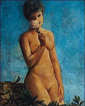 Qui a peint Femme au chrysanthme ?