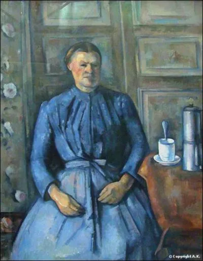 Qui a peint Femme  la cafetire ?