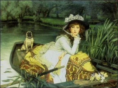 Qui a peint Jeune fille dans une barque ?