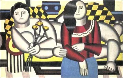 Qui a peint Deux femmes tenant des fleurs ?