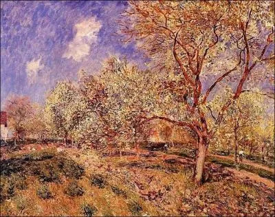 Qui a peint Printemps à Veneux ?