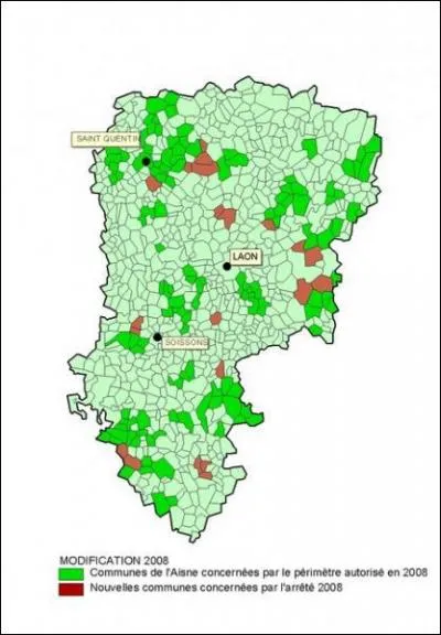 L'Aisne est l'un des 83 dpartements franais crs en 1790. Il est entour par six dpartements et est frontalier de :