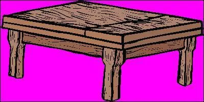 Cmo se dice 'table' en espaol ?