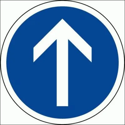 Indica la buena direccin