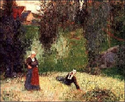 Qui a peint Les premires fleurs ?