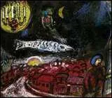 Quel peintre a ralis 'Le poisson dans le ciel du village' ?