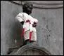 Quel sport est prt  pratiquer le Manneken Pis ?