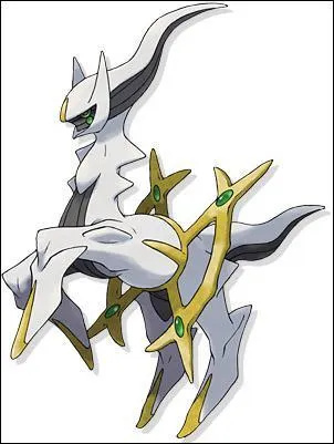 Arceus est un pokmon lgendaire :