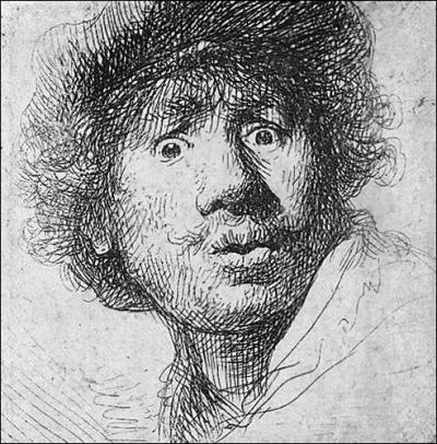 A qui doit-on ce portrait 'Aux yeux hagards' ?