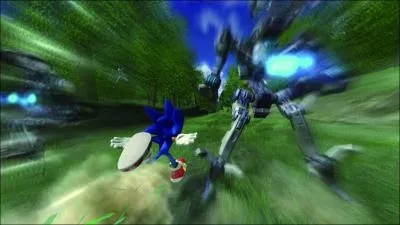 Dans sonic the hedgehog sur xbox, silver combat en boss :