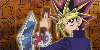 Quel dessin animé raconte l'histoire d'un duelliste de cartes de monstres ?