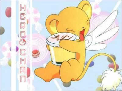 Qui est la peluche volante qui accompagne Sakura ?