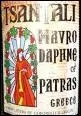 Quel est ce vin de liqueur rouge bouquet et parfum qui vient de Patras ?