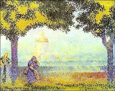 Qui a peint 'Vue de l'glise Santa Maria Degli Angeli prs d'Assise' ?