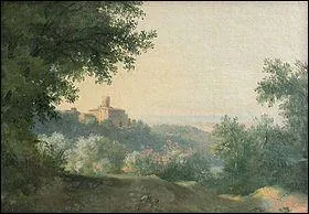 Qui a peint 'Vue  Nemi' ?