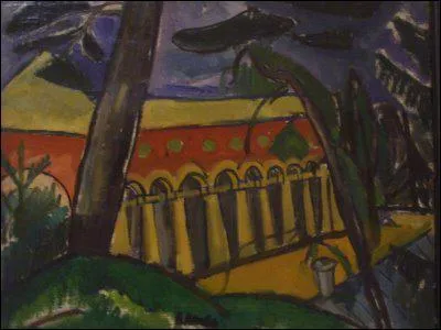 Qui a peint La mosquée rouge ?