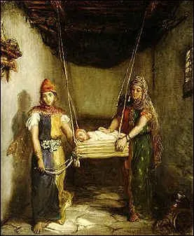 Qui a peint Saada la femme de Abraham Benchimol ?