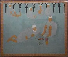 Qui a peint Le café arabe ?