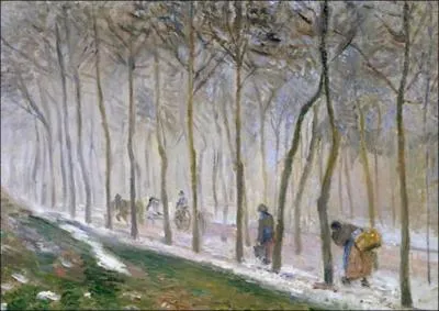 Route effets de neige