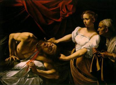 Qui a peint Judith dcapitant Holophernes ?