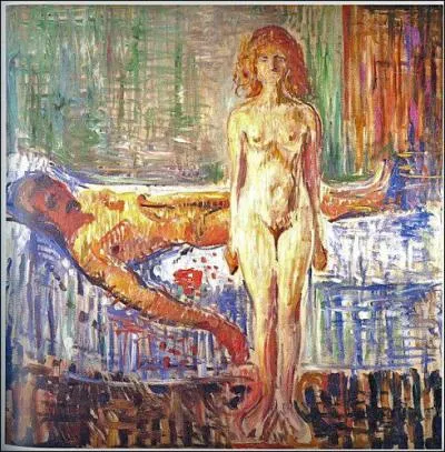 Qui a peint ce tableau de 1907, intitul 'Le meurtre ou la mort de Marat' ?