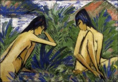 Qui a peint 'Deux baigneuses' ?