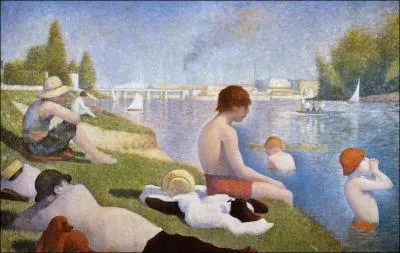 Qui a peint 'Une baignade, Asnires' ?