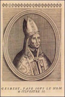 Quel pape mathmaticien tait mieux connu sous le nom de Sylvestre II ?