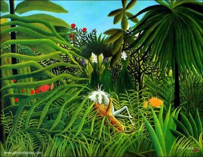 Qui a peint Cheval attaqu par un jaguar ?