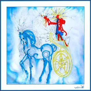 A qui doit-on la srigraphie Le cheval de triomphe ?