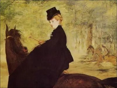 Qui a peint L'amazone  cheval ?