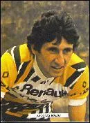 Ce coureur, n  Jonzac, fut quipier de Bernard Hinault.