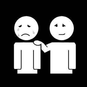 Hier, sa mre est morte. J'ai essay de la consoler en lui disant des mots gentils mais sans succs, c'tait vraiment...