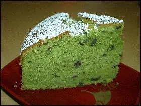 Quel est ce gteau  la couleur trange ?