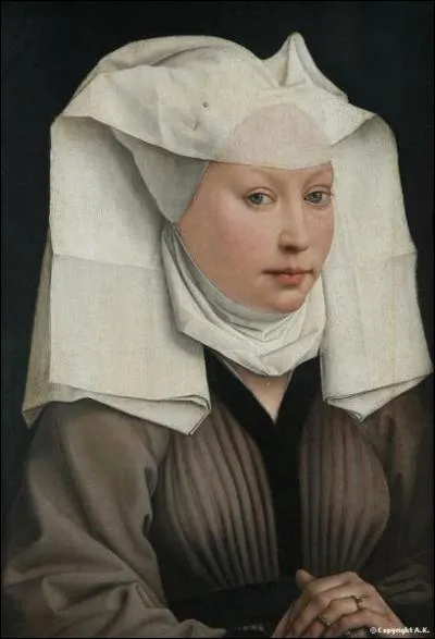 Qui a peint cette femme  la cornette ?