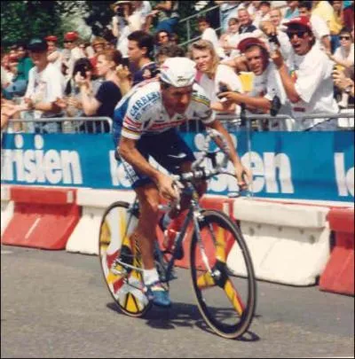 En 1987, un autre irlandais gagne  Poitiers- Futuroscope un contre lamontre